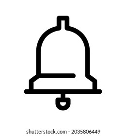icono de timbre o logotipo símbolo de signo aislado ilustración vectorial - iconos vectoriales de estilo negro de alta calidad
