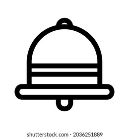 bell icon or logo isolated sign symbol vector illustration - high quality black style vector icons
