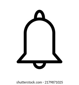 bell icon or logo isolated sign symbol vector illustration - high quality black style vector icons

