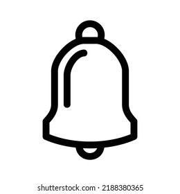 bell icon or logo isolated sign symbol vector illustration - high quality black style vector icons

