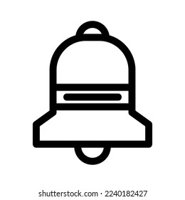 bell icon or logo isolated sign symbol vector illustration - high quality black style vector icons

