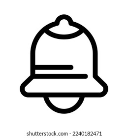 bell icon or logo isolated sign symbol vector illustration - high quality black style vector icons

