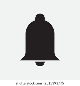 Bell icon. Notification bell icon. vector illustration.