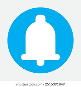 Bell icon. Notification bell icon. vector illustration.