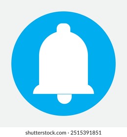 Bell icon. Notification bell icon. vector illustration.