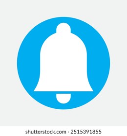 Bell icon. Notification bell icon. vector illustration.