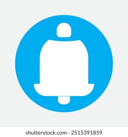 Bell icon. Notification bell icon. vector illustration.