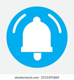 Bell icon. Notification bell icon. vector illustration.