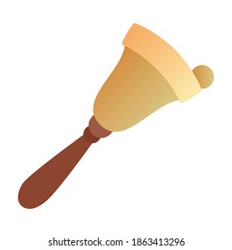 icono de timbre en el diseño de ilustración de vector de fondo blanco
