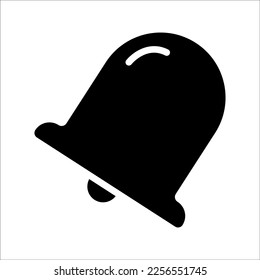 bell icon on white background