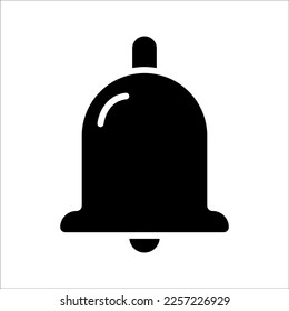 bell icon on white background
