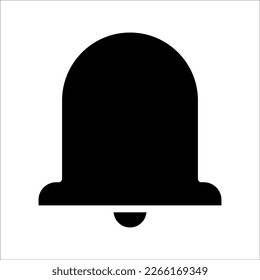 bell icon on white background