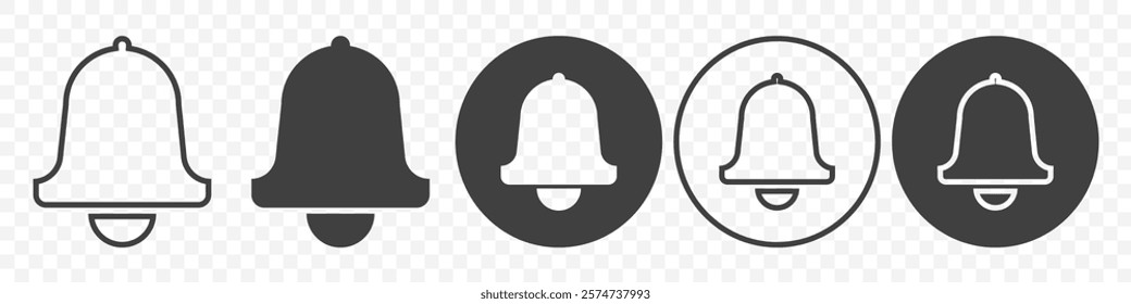 bell icon on a white background.