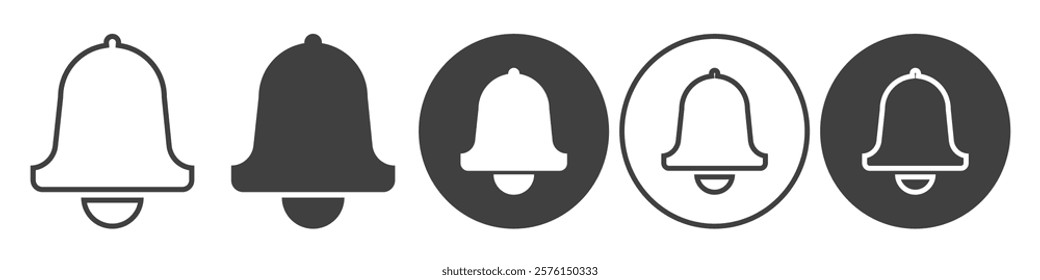 bell icon on a white background.