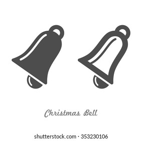 Bell icon - outline and fill versions