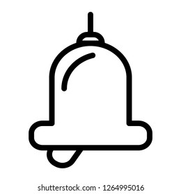 bell icon with outline style