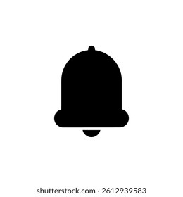 Bell icon. Perfect for notification, alert, reminder, or alarm designs