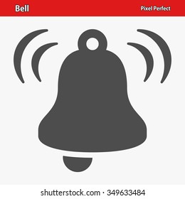 Bell Icon. Professional, pixel perfect icons optimized for both large and small resolutions. EPS 8 format.