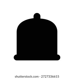 Icono de campana que representa aviso y anuncio de alerta de notificación