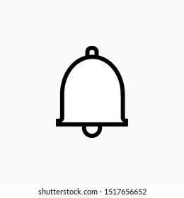 Bell Icon - Ring Vector, Sign and Symbol for Design, Presentation, Website or Apps Elements.