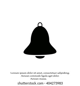 bell icon. Ringing bell icon
