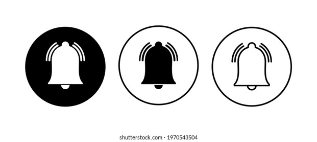 Bell Icon set. Notification icon for your web site design