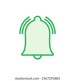 Conjunto de iconos de la campana. Icono de notificación para el diseño de su sitio web