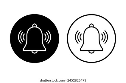 Bell Icon set. Notification icon for your web site design