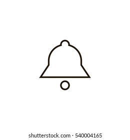 bell icon. sign design