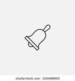 Bell icon sign vector,Symbol, logo illustration for web and mobile