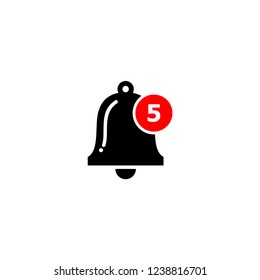 Bell icon simple black