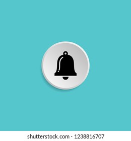 Bell icon simple black