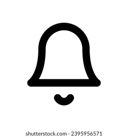 Bell icon icon. Simple vector sign