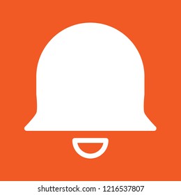 Bell icon, stock vector illustration, EPS10.