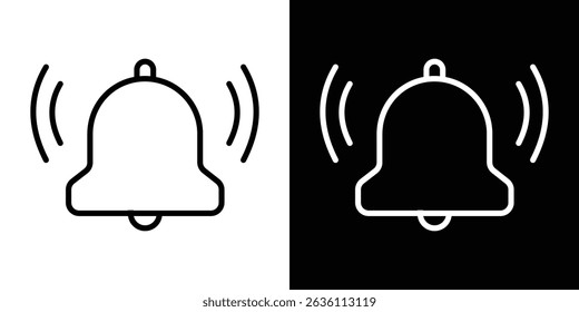 Bell icon symbol concept for graphic design, Website, UI. EPS