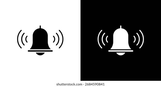 Bell icon symbol for templates, web design and infographics