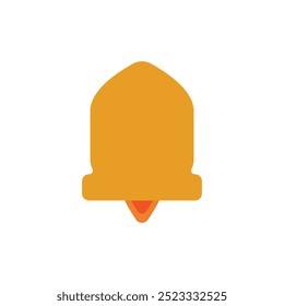 Diseño de Ilustración vectorial de Plantilla de icono de campana