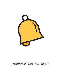 Bell Icon In Trendy Design Vector Eps 10