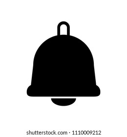 Bell Icon in trendy flat style