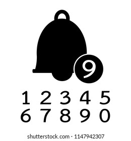 bell icon vector