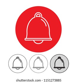 bell icon vector