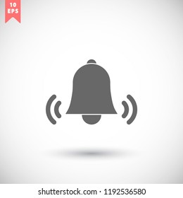Bell icon vector
