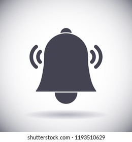 Bell icon vector