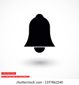 Bell icon vector
