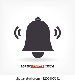 Bell icon vector