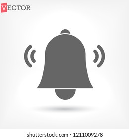 Bell icon vector