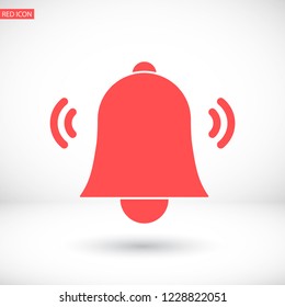 Bell icon vector