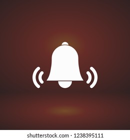 Bell icon vector