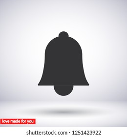 Bell icon vector