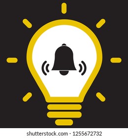 Bell icon vector